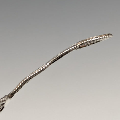 英国ヴィンテージ 純銀フィリグリー ティーキャディースプーン